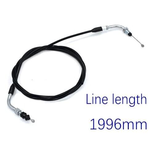 Black Universal Replacement Throttle Control Cable Clutch Cables Lines for GY6 50CC 125CC 150CC