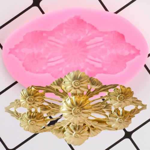 DIY Scroll Relief Silicone Molds Sugarcraft Cake Border Fondant Cake Decorating Tools Cupcake Candy Chocolate Gumpaste Mould