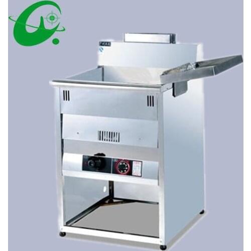 Counter Top Gas deep fat fryer 36L/tank gas chicken fryer Vertical temperature control counter top Fryer single tank Fryer