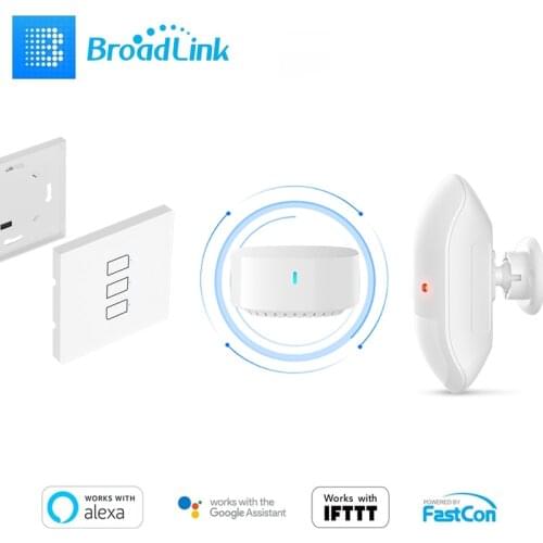 Broadlink S3 Intelligent two-way Control Host Multifunctional hub Compatible with Aleax Google Home Work with TC3 Wall Switch