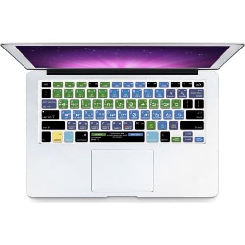 HRH Serato DJ Korean Language Hotkey Shortcuts Silicone Keyboard Cover Protector Keypad Skin For Mac Air Pro Retina 13"15"A1369