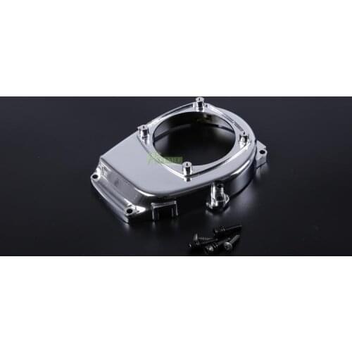 Chrome Engine Fan Cover Flywheel Cover Fit 23cc-36cc Zenoah Cy Engine Fit for 1/5 HPI ROVAN KM BAJA 5B 5T 5SC