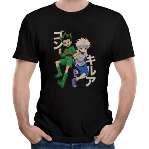 Hunter X Hunter Mens Womens T Shirt GON FREECSS Cosplay T-shirt Anime Kurapika T Shirt Fashion Killua Zoldyck Tees