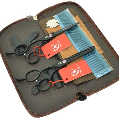 Meisha 5.5" 6.0" Left-handed Barbers Hair Cutting Shears Salon Styling Tesouras Hair Thinning Scissors Hairdressing Tools A0050A