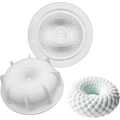 Hollow Cloud Shape Mousse Silicone Mold For DIY CupCake Jelly Chocolate Candy Pastry Dessert Bakeware Kitchen Accessories Baking