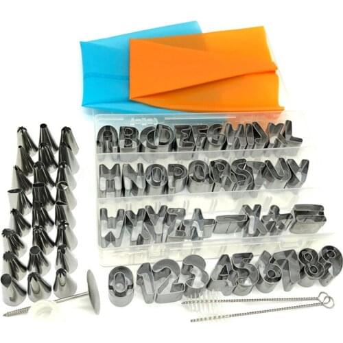 66PCS Silicone Pastry Bag Tips Kitchen DIY Icing Piping Nozzle Cream Reusable Pastry Bags Cake Decor Bakeware Tools