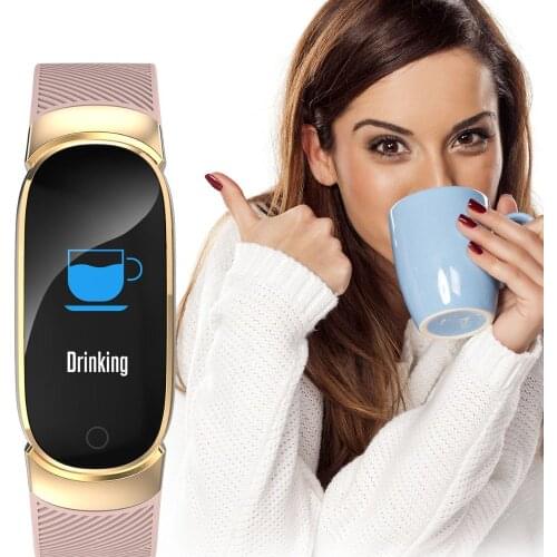 QW16 Sport Smart Bracelet Women Men Waterproof Smart Watch Heart Rate Blood Pressure Pedometer Smart Wristband For Android iOS