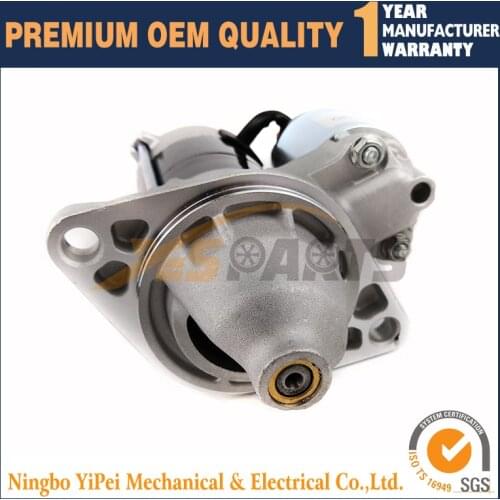 STARTER FIT MOTOR CUB CADET VOLUNTEER DIESEL YANMAR YA-119717-77010 119717-77011