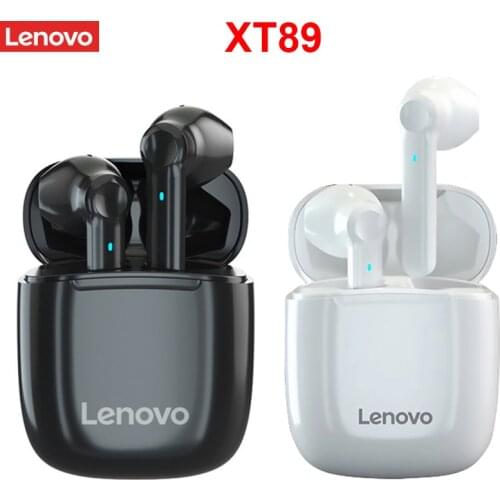 Lenovo XT89 TWS Bluetooth Earphone HIFI Sound quality Wireless Headphones ACC SBC HD audio decoding Headset Stereo bass With Mic