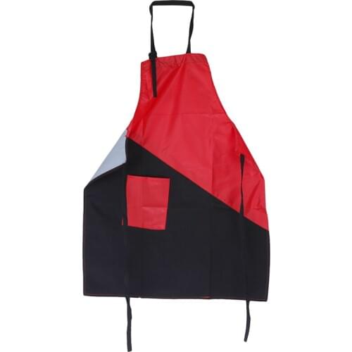 1PC Red Professional Hair Salon Gown For Hairstylist Anti Dirt Hairdressing Apron For Barber Hair Uniform Hairdresser Cloth Wrap