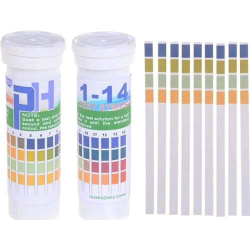 150pcs Laboratory Household PH Test Strip Indicator PH1-14 Test Paper For Water Saliva and Urine Testing Measuring