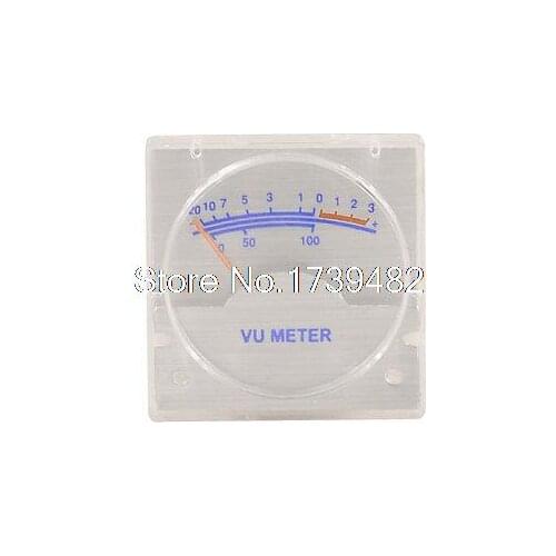 40mm x 40mm Audio Recording VU Meter 500uA 700 Ohm