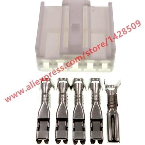 5 Sets 5 Pin Automotive Connector Car Vehicle Connectors Wire Harness Female Plug