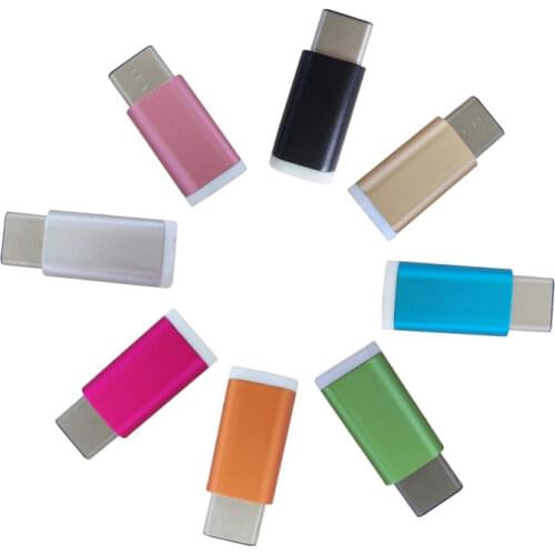 2PCS Micro USB To Type C Converter Data Charging Cable Adapter Fast Charger For Xiaomi Mi6 Mi5 Huawei P9 P10 letv Type-c Cable