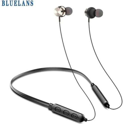Long Standby Neck-Mounted Wireless Bluetooth 5.0 Earphone with Stereo HD Sound