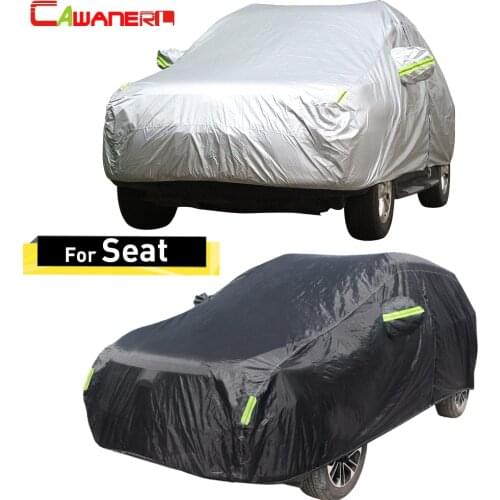 Cawanerl For Seat Mii Arosa Ibiza Leon Toledo Exeo Altea Cordoba Alhambra Car Cover Waterproof Sun Snow Rain Resistant Cover