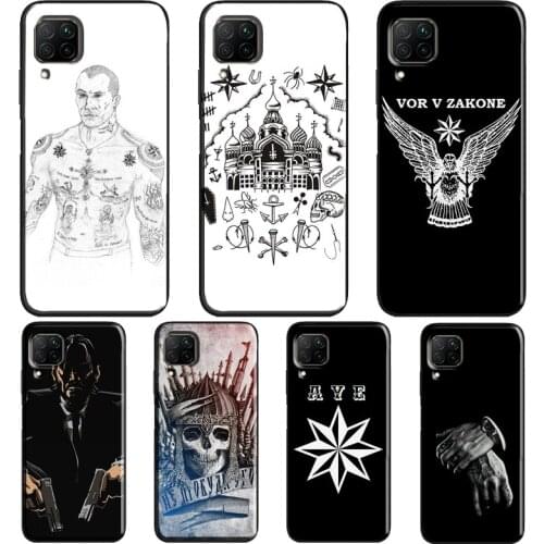 Russian Mafia Case For Huawei P30 Pro P20 P40 Lite Mate 20 10 P Smart 2019 2021 Nova 5T Honor 8X 9X 10i