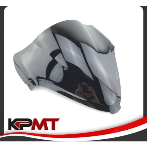 Motorcycle Double bubble windshield windscreen white For SUZUKI GSX1300R GSX 1300R 2008 2009 2010 2011 2012 2013 2014 2015 2016