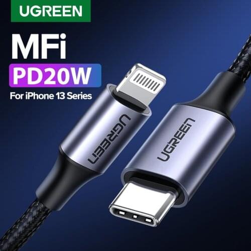 Original MFI certified usb c to lightning cable charger for iPhone 12 11 xs xr 8 plus Apple ipad PD Fast charging data short 2m