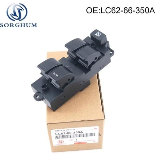 LC62-66-350A Driver Left Side Electric Window Control Switch For Mazda MPV 2.5L 3.0L 2000-2006