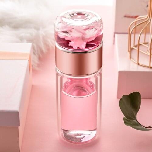 LDFCHENNEL Glass Water Bottles