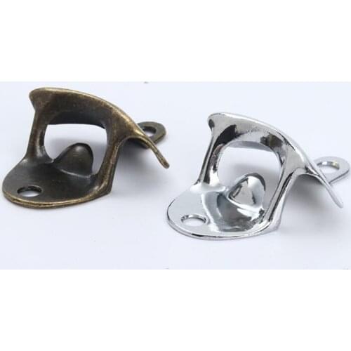 Wall Mounted Bottle Opener Stainless steel Wall opener Beer bottle opener Use screws fix on the wall Free shipping LX1181
