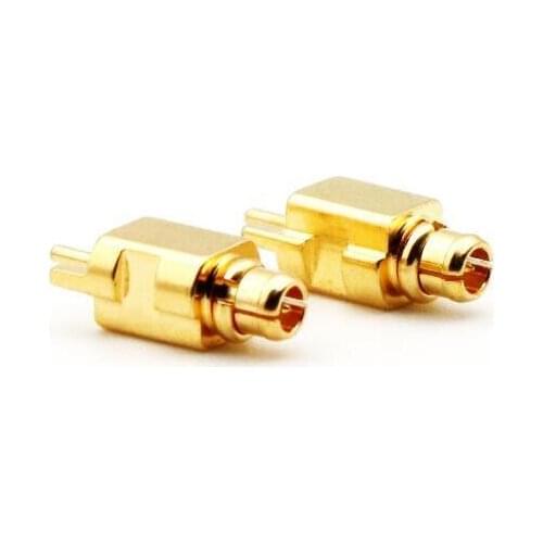 Open type MMCX female base two petal expansion port Shure socket MMCX Shure earphone pin plug precision