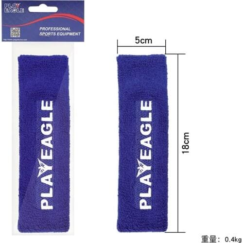 PLAYEAGLE Sport Headband Cotton Sweatband Head Men Women Yoga Sport Adjustable Wiping Sweat Band Stretch Hair Head Band