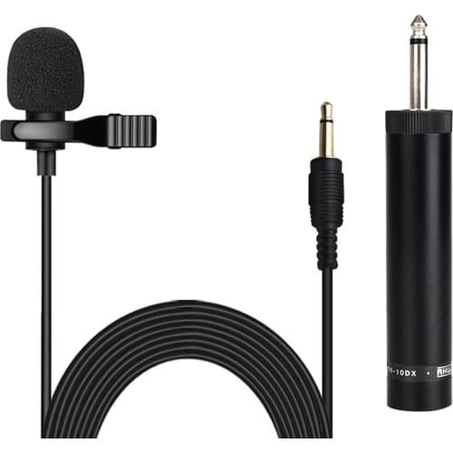 Portable Clear Fidelity Pickup Lavalier Clip-on for Guitar Stringed Instrument Contact Microphone Quick Installation