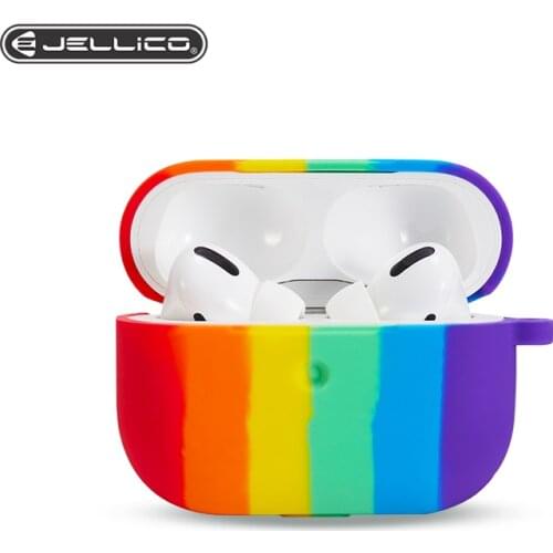 Jellico Silicone Pattern Case For Airpods Pro Case Wireless Bluetooth For Apple Airpods Pro Case Earphone Cover For Air Pods