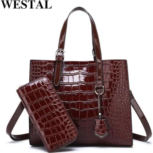 Женские сумки шопперы WESTAL China At AliExpress