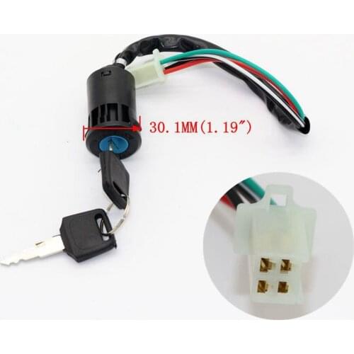Ignition Lock IGNITION SWITCH KEY For 50/110/125/250cc PIT Quad Dirt Bike
