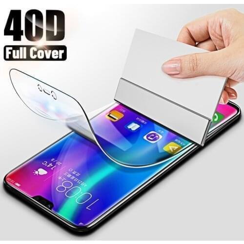 15D Protection Film On For Huawei Nova 3 3i 4 4e Nova5 5i 5T Screen Protector For Huawei Mate 10 20 30 Lite Hydrogel Film