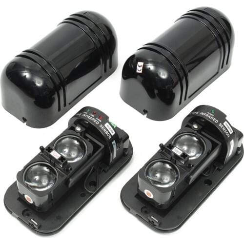 ABT-30m 2 beam alarm Intrusion Alarm Infrared Detector Burglar Alarm Photoelectric Dual Beam Perimeter Fence Window Outdoor