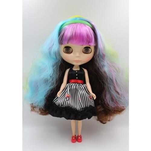 Free Shipping Top discount 4 COLORS BIG EYES DIY Nude Blyth Doll item NO. 308 Doll limited gift special price cheap offer toy