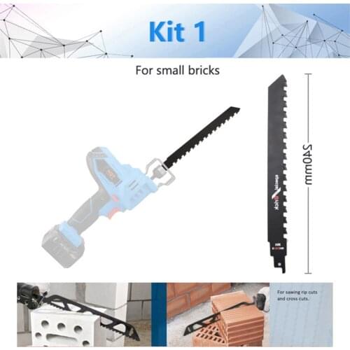 For Saw blade Red/GreyBrick KIT1/KIT2/KIT3 240/305/455mm 1pc Universal Stone