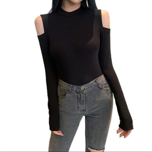 Женские футболки с длинным рукавом FLHJLWOC China At AliExpress