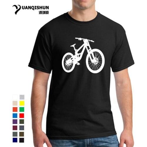 Bicycle T-shirt Fashion Design 16 Colors Cotton Mountain Bike Shirt Cycling Riding Mountain Bicycle Tops Tee Unisex Streetwear