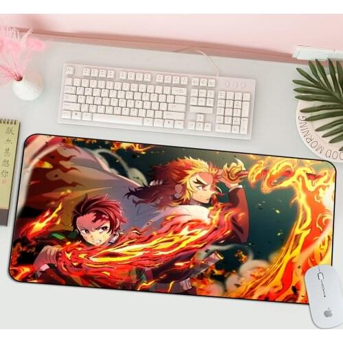 MRGLZY Gaming Mouse Pad Best Seller Demon Slayer Mouse Pads Gamer Accessories Mousepad Anime Mousepad gaming accessories