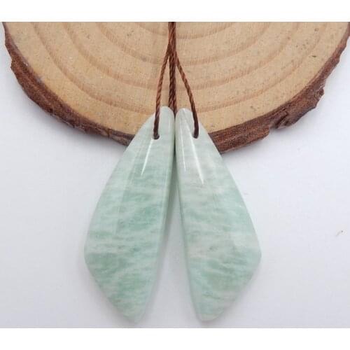 Natural Onyx fashion woman Earring Beads For Jewelry Making DIY Charms Bracelets Earring Pendant 35x12x5mm6.6g