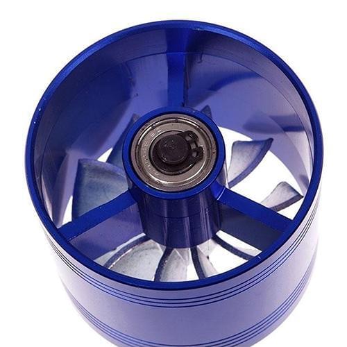 New Car F1-Z Single Fan Air Intake Supercharger Fuel Gas Saver Turbo Turbine Fan