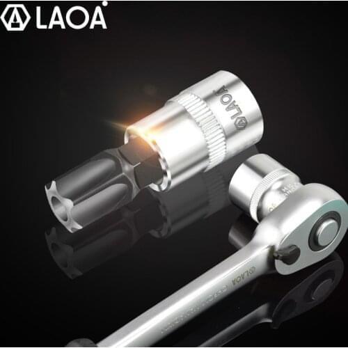 LAOA Metric 3/8 Socket Bit Philips Slotted screwdriver Hexagonal Socket torx socket head set screw wrench