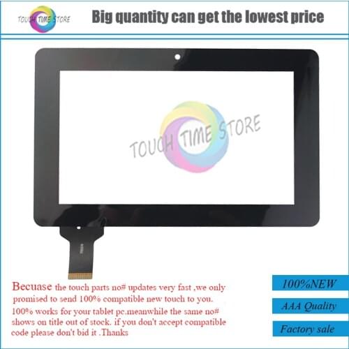 New 7" touch screen digitizer touch panel for Ainol novo7 elf II Novo 7 elf2 elf 2 tablet code:7086 DPT 300-N3626A-A00-V1.0