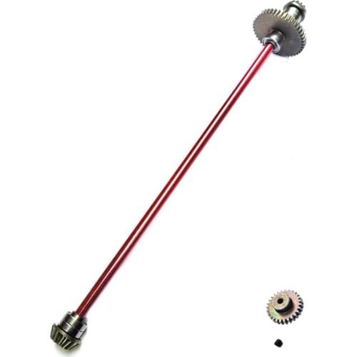 Upgrade Metal Complete Differential Reduction Gear Central Driving Shaft For WLtoys 1/14 144001 RC Car Spare Parts