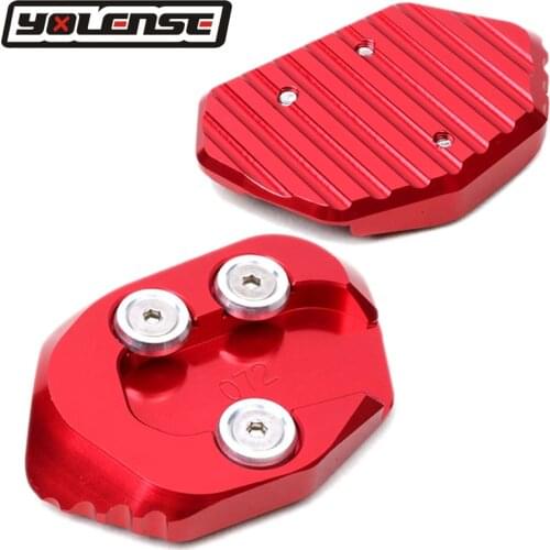 For HONDA CB1000R CB 1000R CB1000 R 2018 2019 Motorcycle CNC Kickstand Foot Side Stand Extension Pad Support Plate Enlarge Stand