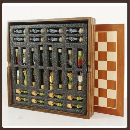 High Quality Table Chess Decoration World War II Tournament Medieval Chess Set Figures Design Gioco Da Tavolo Entertainment