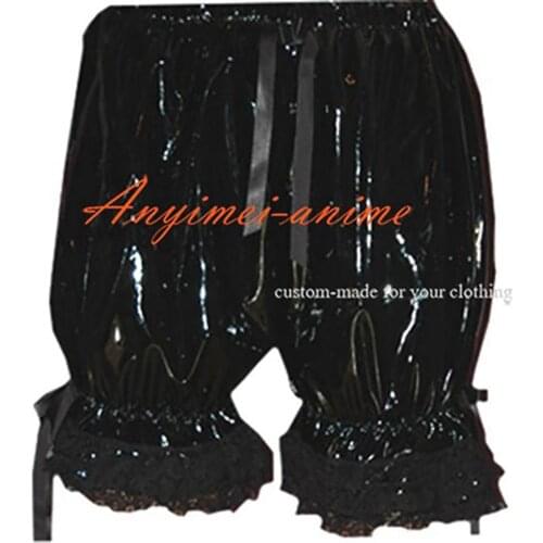 Gothic Lolita Punk Black Pvc Bloomers Cosplay Costume Tailor-made[CK917]