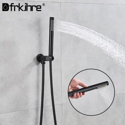 Basin Shower Mixer Faucet Hot And Cold Water Mixer Crane Shower Faucet Shower Handle ABS Plastic With Shower Hose shower Holder