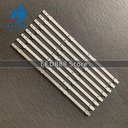 LED Backlight strip 4 lamp for Phi lips K490WDC1 49U5070 4708-K49WDC-A4113N01 4708-K49WDC-A3113N01 A2213N01 49PUF6032/T3