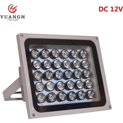 CCTV LEDS DC 12V 30Pcs Array CCTV Fill Light Illuminator Infrared Lamp IP66 850nm Waterproof Night Vision For Video Camera